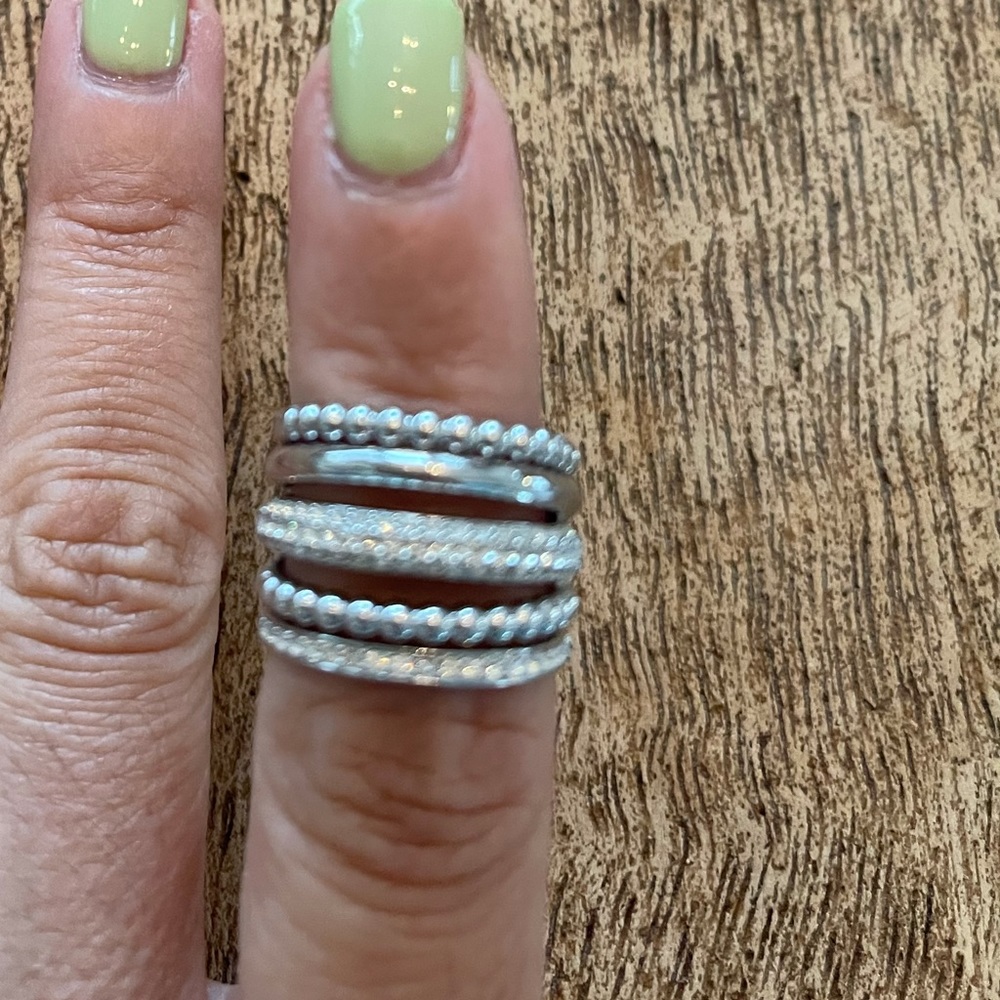 Swarovski silver ring - Picture 5 of 8